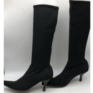 Pura Lopez “CO2” Black Stiletto Heels – Size 8